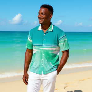 Laguna / Camicia hawaiana in ( 98% cotone )