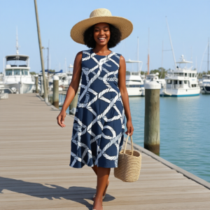 Corde / Abito senza maniche in cotone