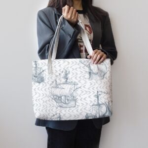 Navigare / Stylish PU Leather Tote Bag