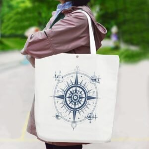 Quadrante / Borsa in tela con tracolla