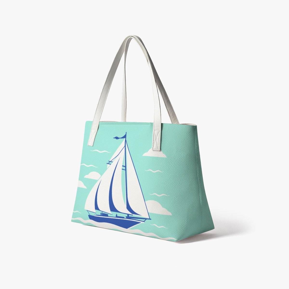 Veliero / Stylish PU Leather Tote Bag - immagine 5