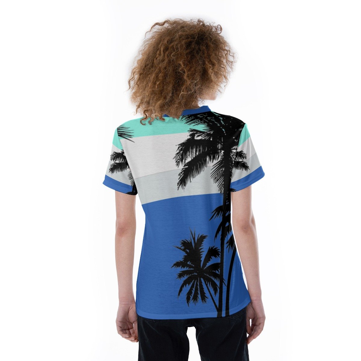 Summer / T-shirt da donna con scollo a V - immagine 4