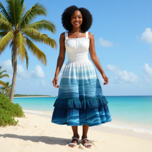 Mareblu /  Women‘s Ruffle Hem Dress