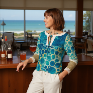 Laguna / Camicia da donna a maniche lunghe