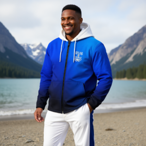 Deepblu / Giacca imbottita con cappuccio