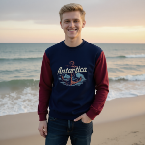 Antartica / Felpa in puro cotone