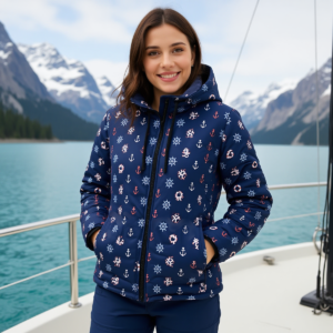 Blusea / Giacca imbottita con cappuccio