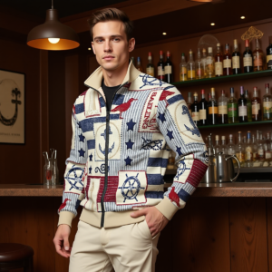 Sailing / Giacca in pile da uomo