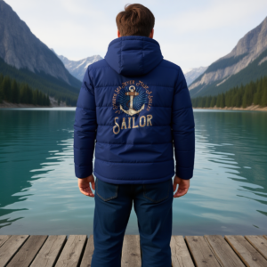 Sailor / Giacca imbottita con cappuccio