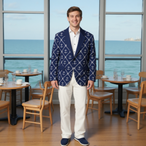 Knots / Blazer casual in cotone