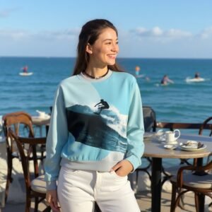 Surfblu / Felpa in puro cotone