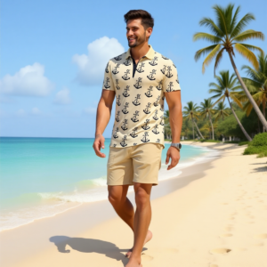 Sabbia / Set sportivo da uomo