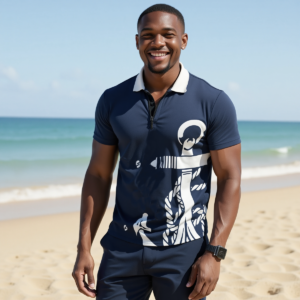 Ancòra blu / Set sportivo da uomo