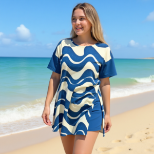 Bluwaves / Camicia lunga con pantaloncini (Plus Size)