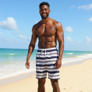 Beach-06 / Lightweight Polyester Short