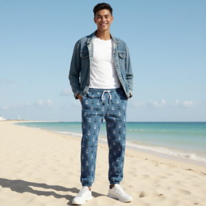 Pant-02 / Pantaloni in puro cotone