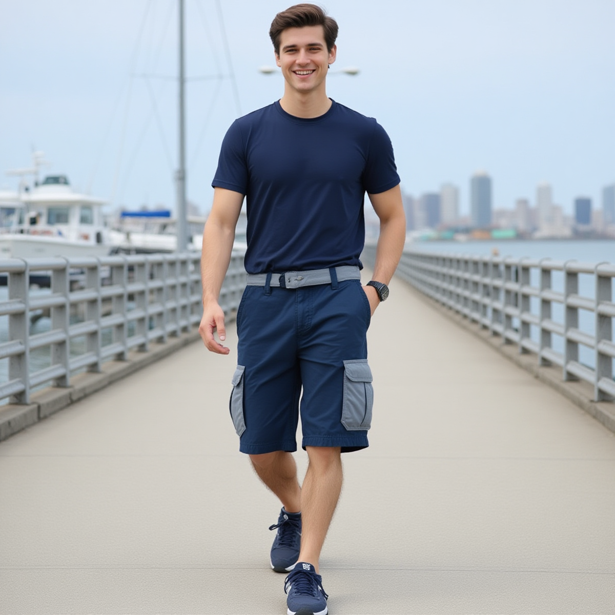Darkblue / Cargo Short