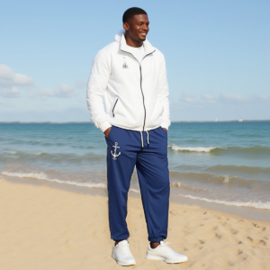 Anchor / Pantaloni in puro cotone