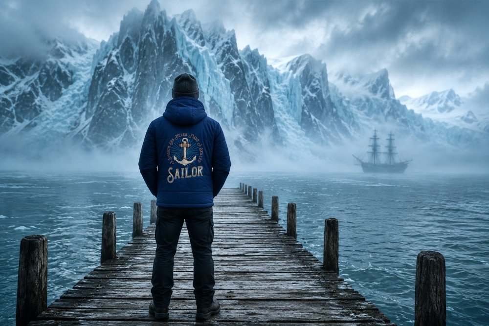 Sailor - Giacca imbottita con cappuccio