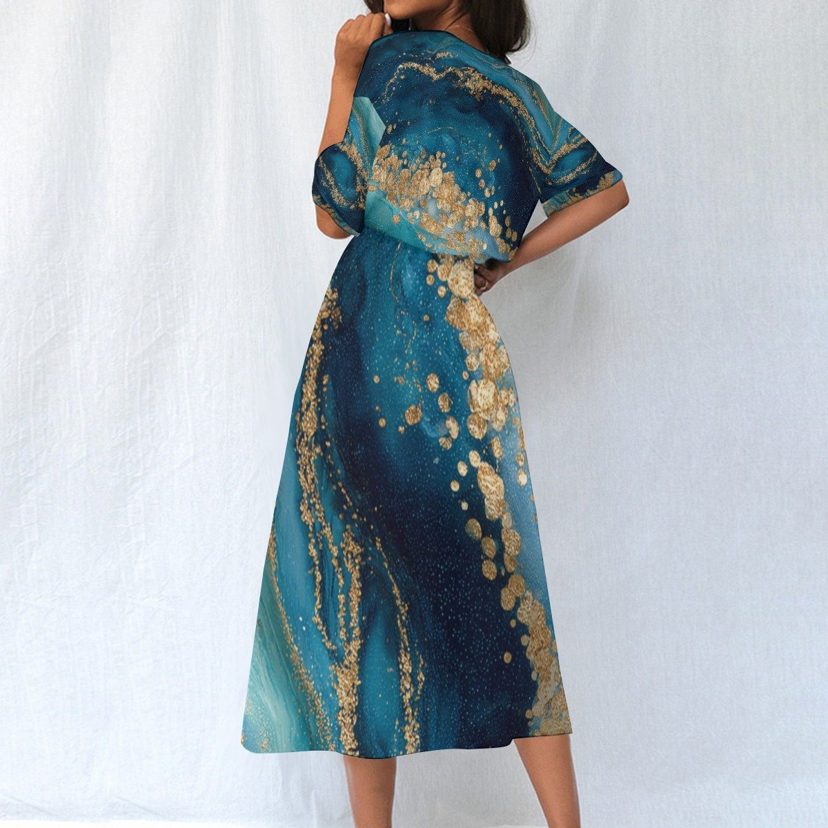 Goldblue / Abito a vita elastica